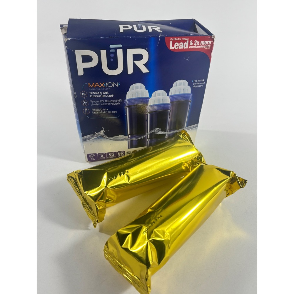 PUR MAXION Replacement Pitcher Filters Lead Reduction 2 Pack PPF951K New Sealed